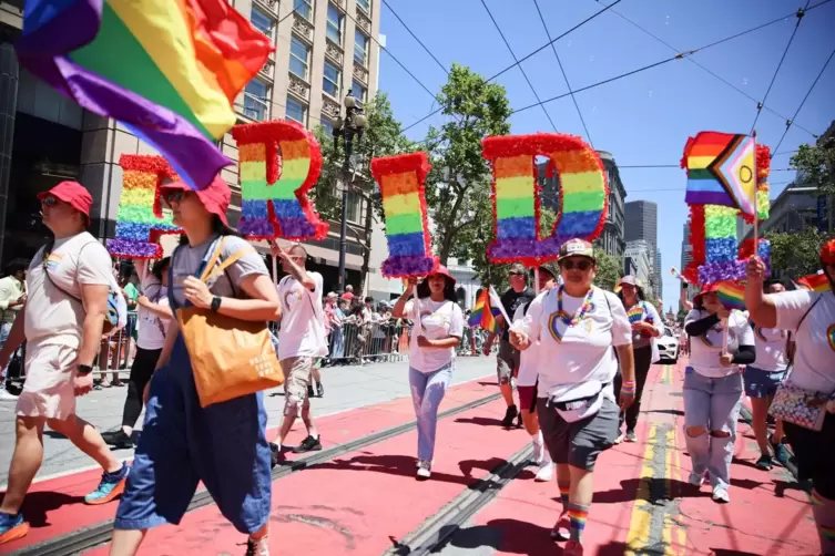 Pride Parade in San Francisco