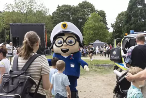 Beim Kinderfest voriges Jahr war auch Kinderkommissar Kiko dabei. 