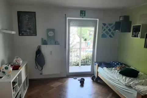 Ein Zimmer im Kinderhaus von einem dort lebenden Jungen. Derzeit leben zehn Kinder in der Einrichtung in Olsbrücken.