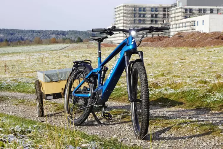 Noch die Ausnahme: Waldbike mit Anhänger-Zulassung ab Werk.