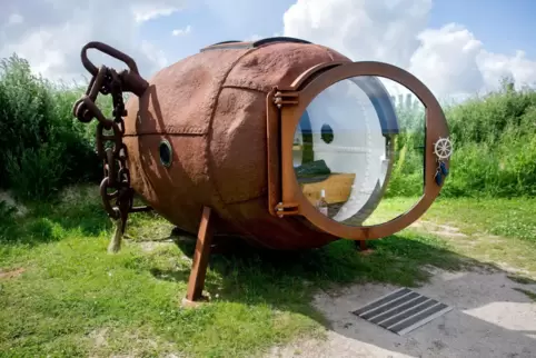 Übernachtung in einer Ankerboje an der Nordsee