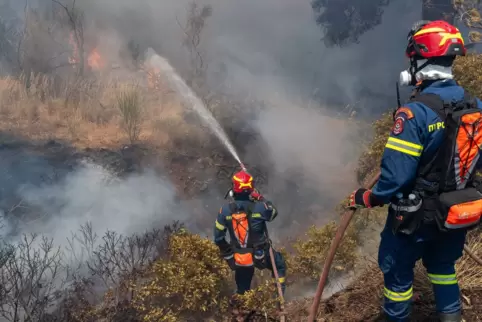 Waldbrand in Griechenland