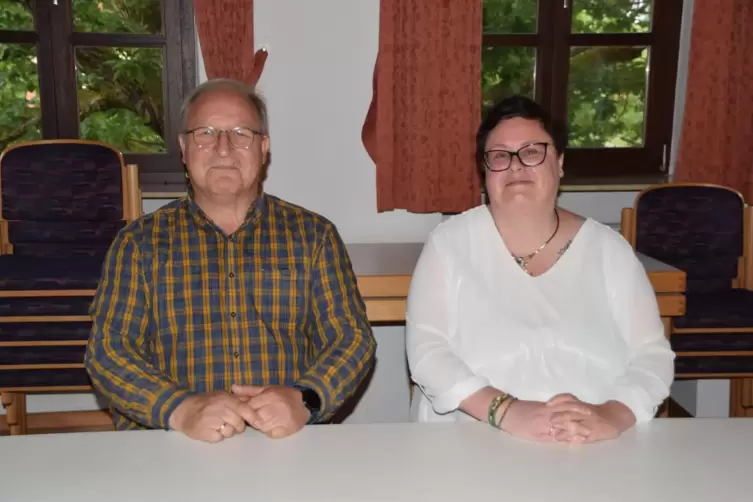 Nothweilers Bürgermeister Ingo Schuster und die Beigeordnete Eva-Maria Göritz. 