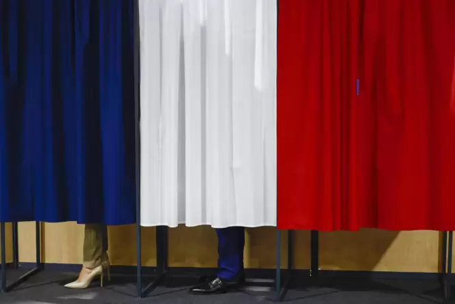 Der Präsident und seine Frau: Emmanuel und Brigitte Macron bei der Stimmabgabe am vergangenen Sonntag.