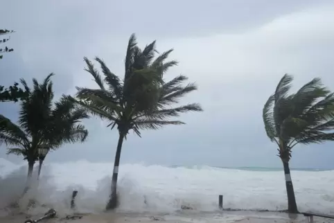 Hurrikan auf Barbados