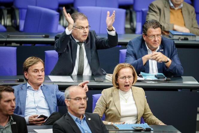 Musste zuletzt 1000 Euro Ordnungsgeld zahlen wegen Stänkereien gegen eine Grünen-Abgeordnete: Beatrix Storch (AfD).