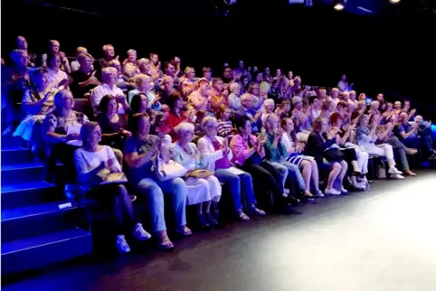 Zuletzt eher die Ausnahme: Ein gut besuchtes Pfalztheater – hier die Werkstattbühne. 