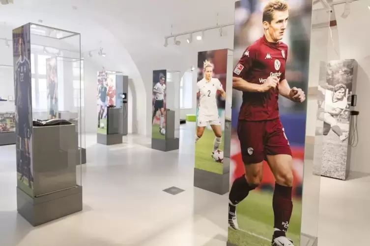 Auf Festung Ehrenbreitstein: Fußball-Ausstellung. 