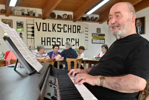 Die Liebe zur Musik schon im Kindesalter entdeckt: Helmut Defren. 