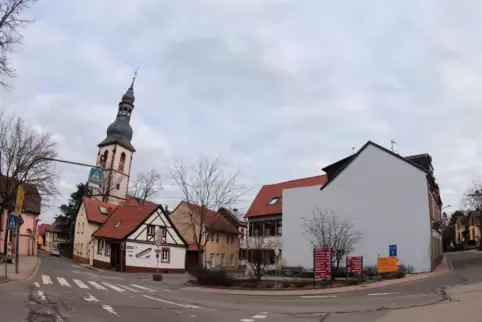 Inder Kirchheimer Ortsmitte wird der Heimatverein am Wochenende feiern. 