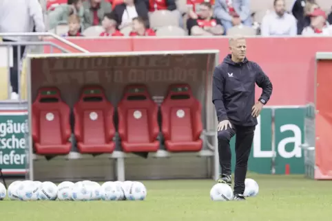 Markus Anfang startet gegen Ulm in seine erste Saison als FCK-Cheftrainer. 