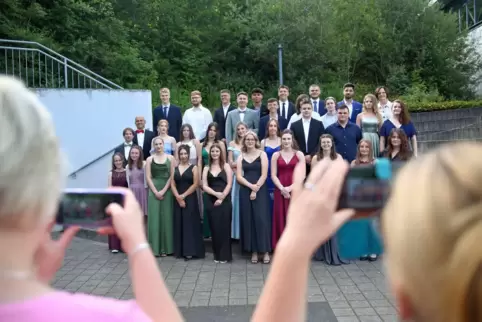 Viele Schüler hatten am Freitag etwas zu feiern.