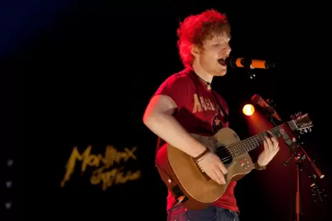 Ed Sheeran beim 46. Montreux Jazz Festival 2012