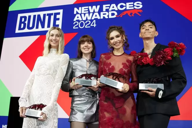 Verleihung »Bunte New Faces Award« in der Kategorie Style