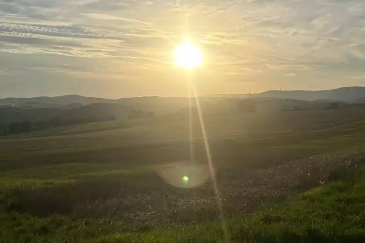 Die Sonne wird ab Mittwoch wieder oft von Wolken verdeckt. 