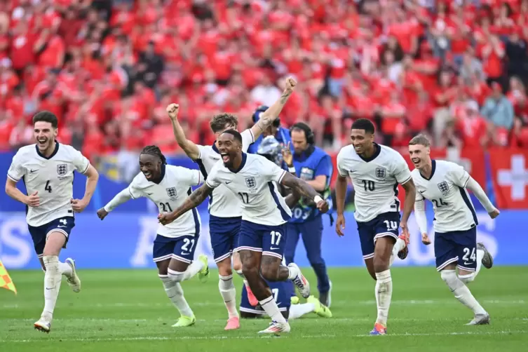 Geschafft! England steht im Halbfinale gegen die Niederlande.