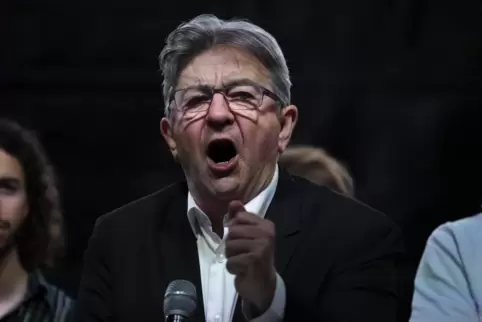 Jean-Luc Mélenchon vom Links-Bündnis.