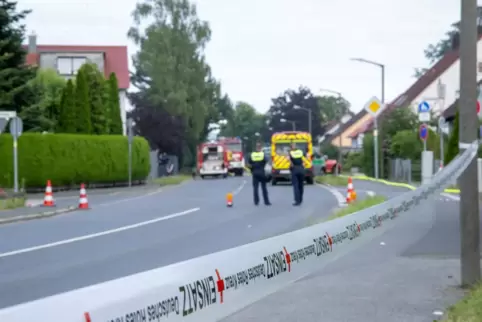 Großeinsatz der Polizei in Altdorf bei Nürnberg