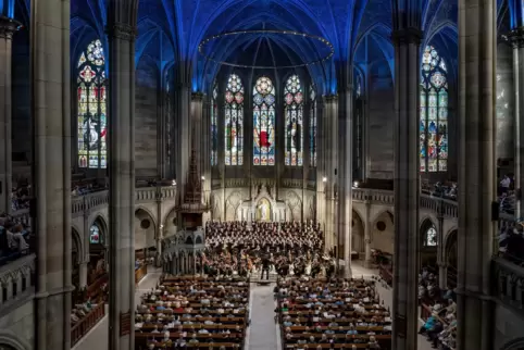 Mendelssohn in der Gedächtniskirche.