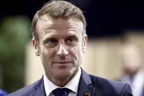 Frankreichs Präsident Emmanuel Macron. 