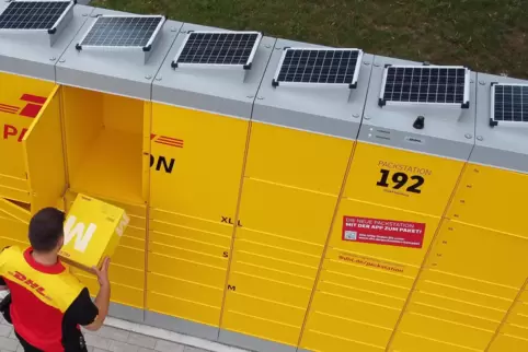 solarbetriebene packstation