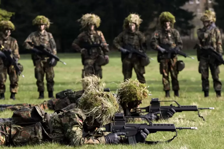 Seit 2011 ist die Bundeswehr eine reine Berufsarmee. 