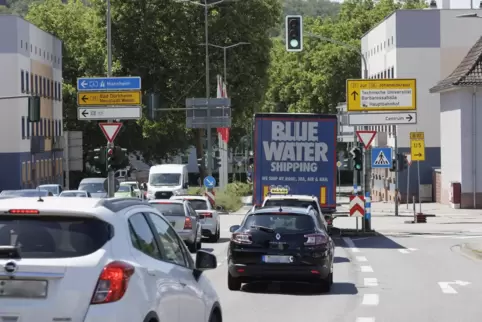 Die Arbeiten in der Donnersbergstraße wurden früher abgeschlossen als geplant.