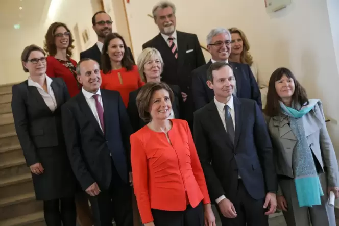 18. Mai 2016: Dreyers erstes Ampel-Kabinett.