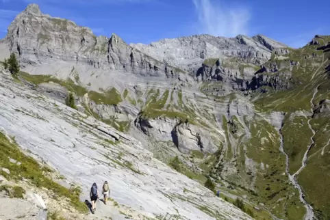 Zwei deutsche Bergsteigerinnen im Wallis abgestürzt (Archivbild)