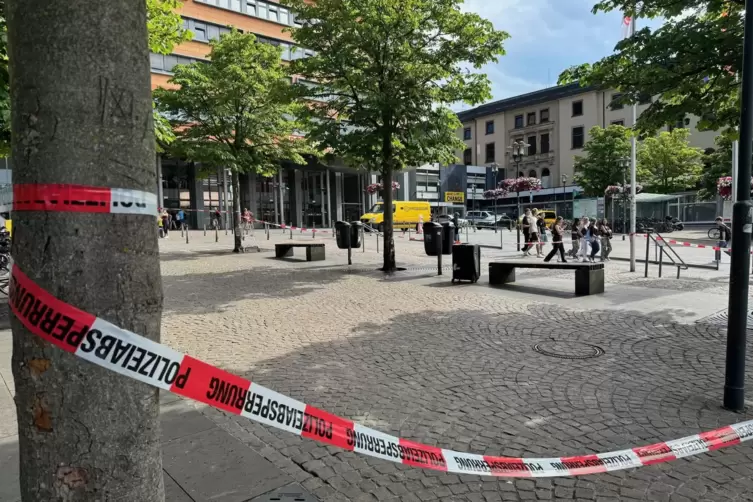 Für 20 Minuten war der Saarbrücker Hauptbahnhof abgesperrt. 