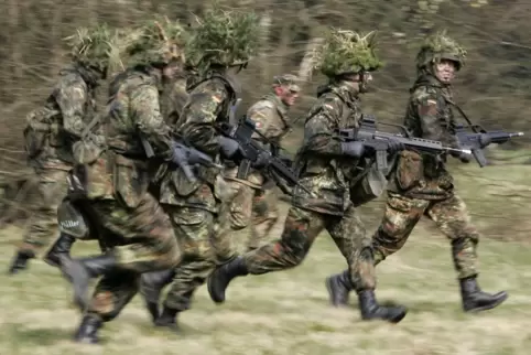 Grundausbildung bei der Bundeswehr