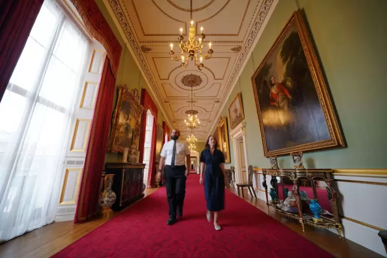 Buckingham-Palast gibt erstmals Einblick in den Ostflügel