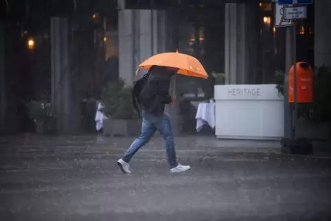 Gewitter über Berlin