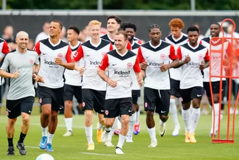 Trainingsauftakt bei Eintracht Frankfurt