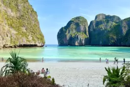 Der Traumstrand Maya Bay