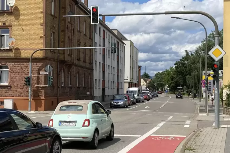 Die Ampel ist für alle überraschend wieder an. 