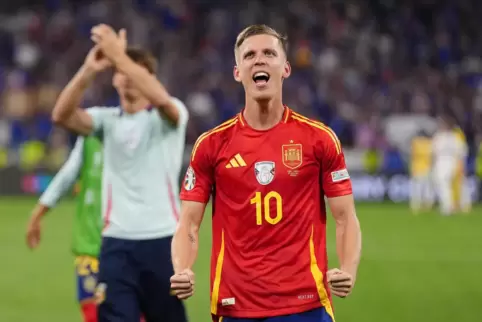 Ein Spitzenspieler: Spaniens Dani Olmo.