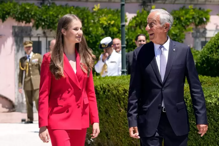 Spaniens Prinzession Leonor - Erster offizieller Auslandsbesuch