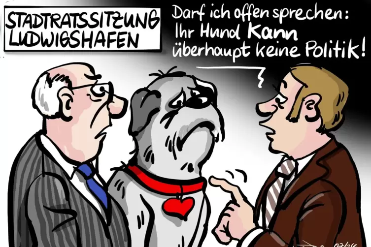 Auf den Hund gekommen. 