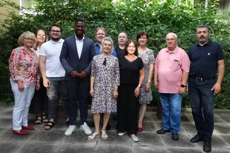 Der neue Ortsbeirat (von links): Roswitha Göbel, Wilhelma Metzler, Anes Avdic, Raymond Höptner, Matthias Westenthanner, Bianca P