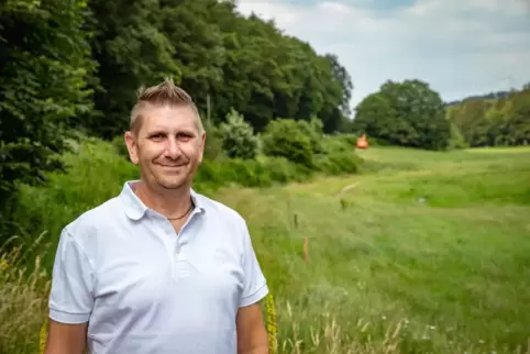 Markus Schwarz hofft, dass die Witterungsverhältnisse endlich stabil bleiben und damit der Radweg zwischen Lambsborn und Bechhof