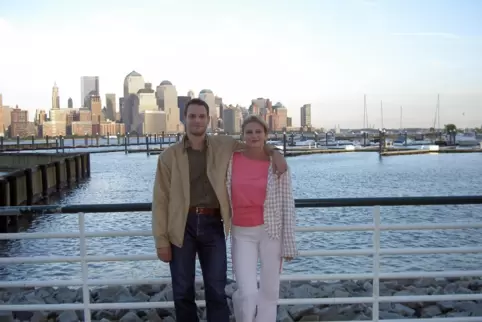 Denis Clauer und seine Frau Vera haben sich rund vier Wochen lang in den USA aufgehalten. Unter anderem besuchten sie New York, 