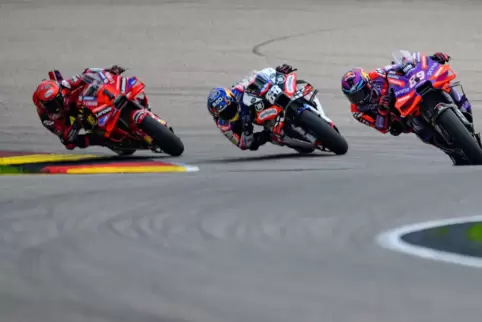 Jorge Martín, Miguel Oliveira und Francesco Bagnaia