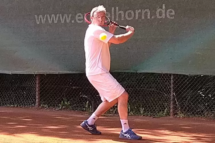 Herren-60-Sieger: Andreas Werling vom TC Mutterstadt. 