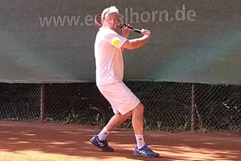 Herren-60-Sieger: Andreas Werling vom TC Mutterstadt. 