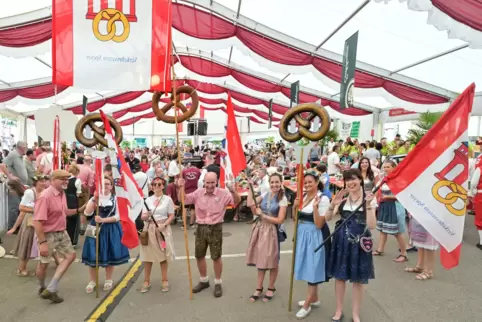 Aufmarsch: Das Brezelfest begann am Donnerstag und endete am darauffolgenden Dienstag.