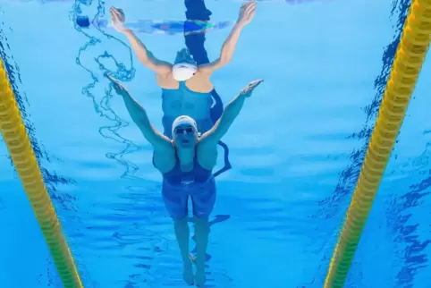 Angelina Köhler wird direkt zum Auftakt im Olympia-Becken von Paris schwimmen. 