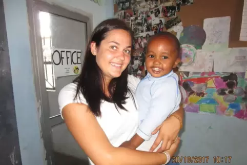 Engagiert für Kinder in Tansania: Jenny Wierzbicki.