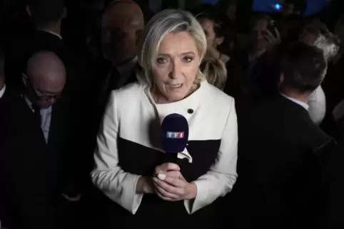 Fast jeder dritte Wähler gab bei den franzöischen Parlamentswahlen dem Rassemblement National von Marine Le Pen seine Stimme.