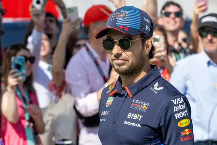 Verdunkelter Blick auf die Zukunft: Sergio Perez.